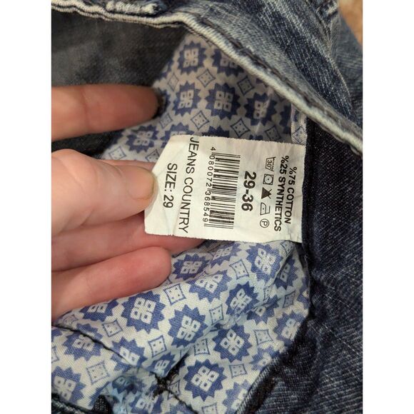 Vintage Armani Jeans GA Logo on the back Size 26 - Picture 4 of 6